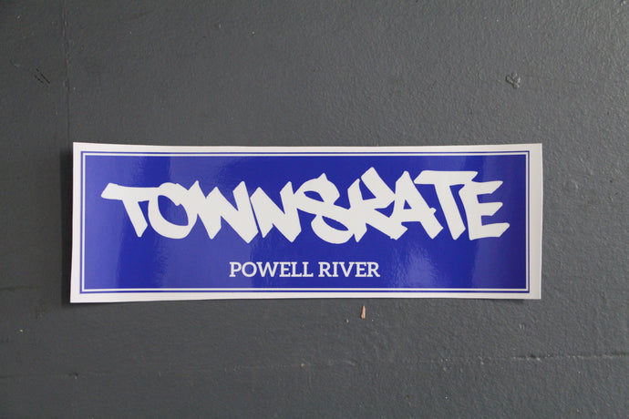 Townskate Bumper Sticker