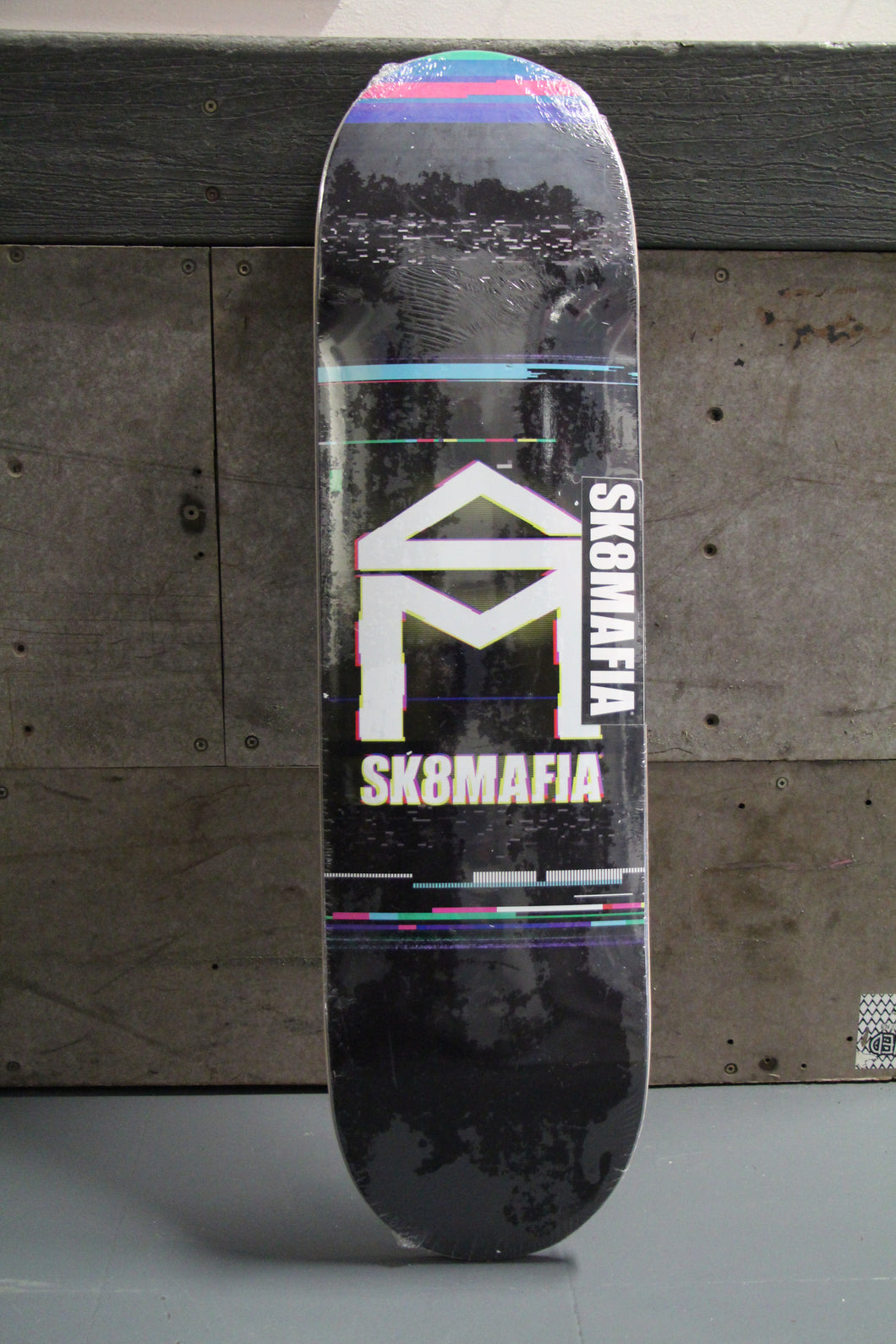 SK8MAFIA Glitch Skateboard Deck 8.3